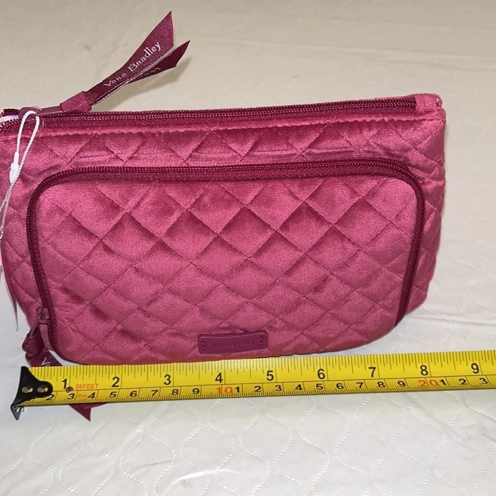 Vera Bradley Majestic Magenta Compact Organizer - cosmetic and toiletry bag